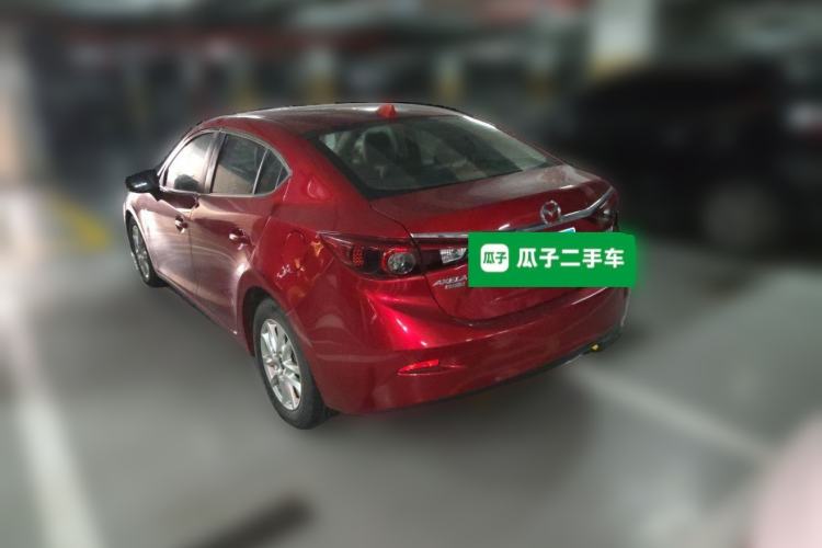 Used Mazda 3 Axela 2017 Sedan 1.5L Automatic Luxury Model China VI Standard Rear Left 45 Deg