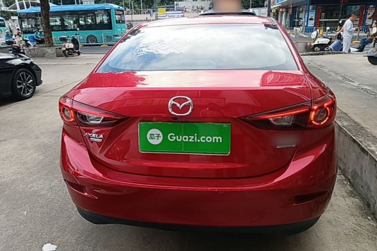 Used Mazda 3 Axela 2017 Sedan 1.5L Automatic Luxury Model China VI Standard Rear