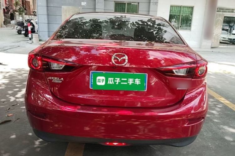 Used Mazda 3 Axela 2017 Sedan 1.5L Automatic Luxury Model Emission Standard China V Rear