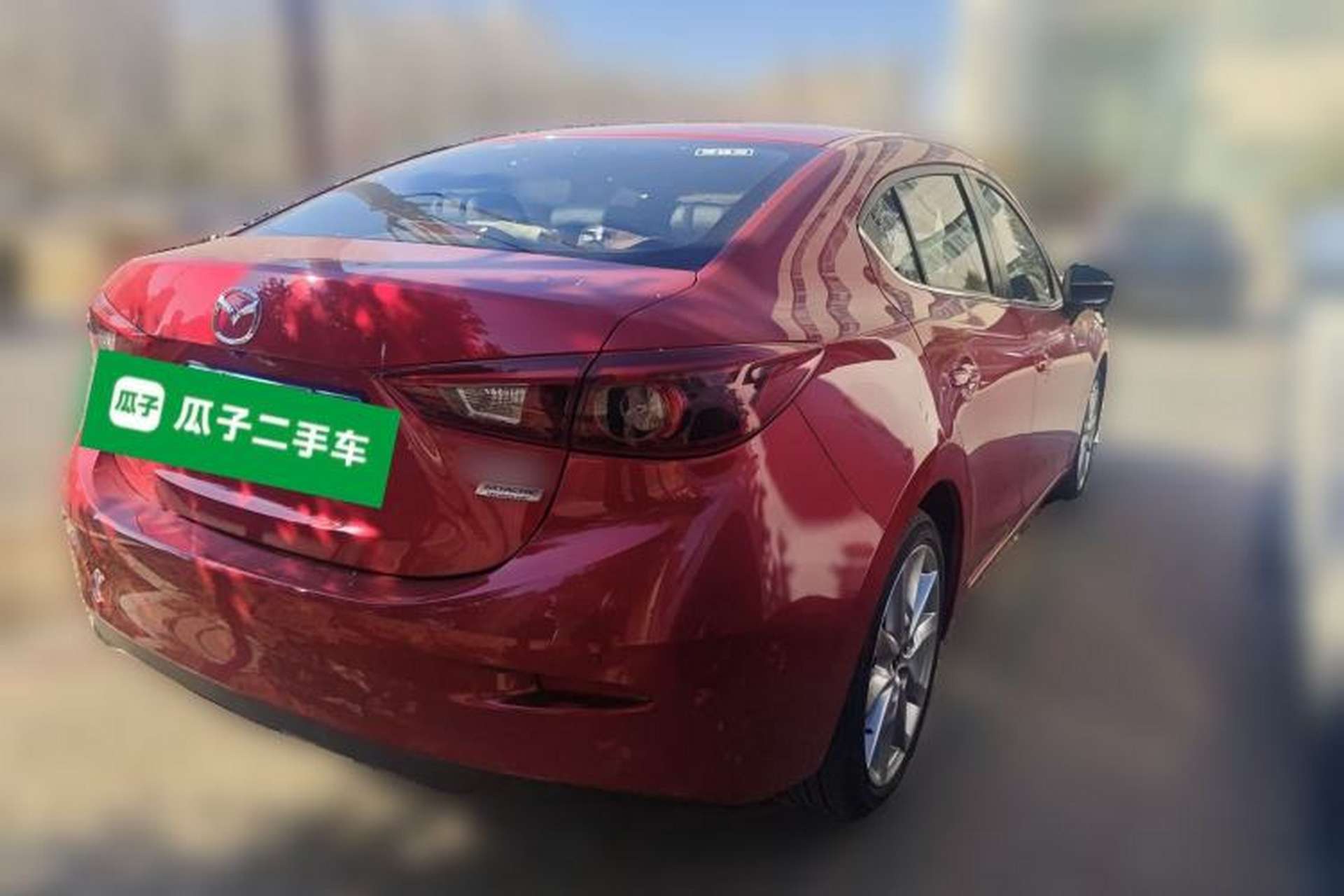 Used Mazda 3 Axela 2017 Sedan 2.0L Automatic Prestige Model China V Standard Rear Right 45 Deg