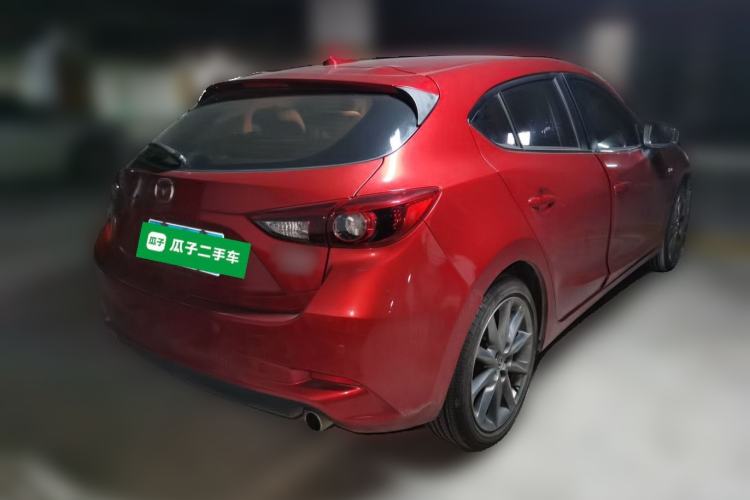 Used Mazda 3 Axela 2017 Hatchback 2.0L Automatic Sport Model China V Emission Standard Rear Right 45 Deg