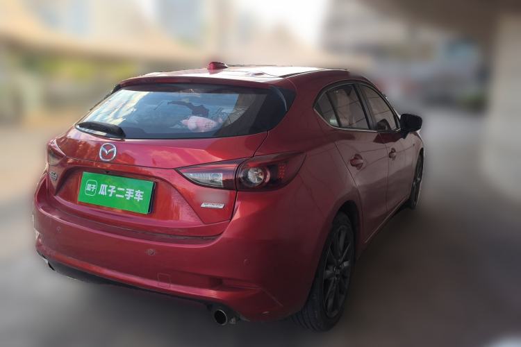 Used Mazda 3 Axela 2017 Hatchback 2.0L Automatic Sport Model China V Emission Standard Rear Right 45 Deg
