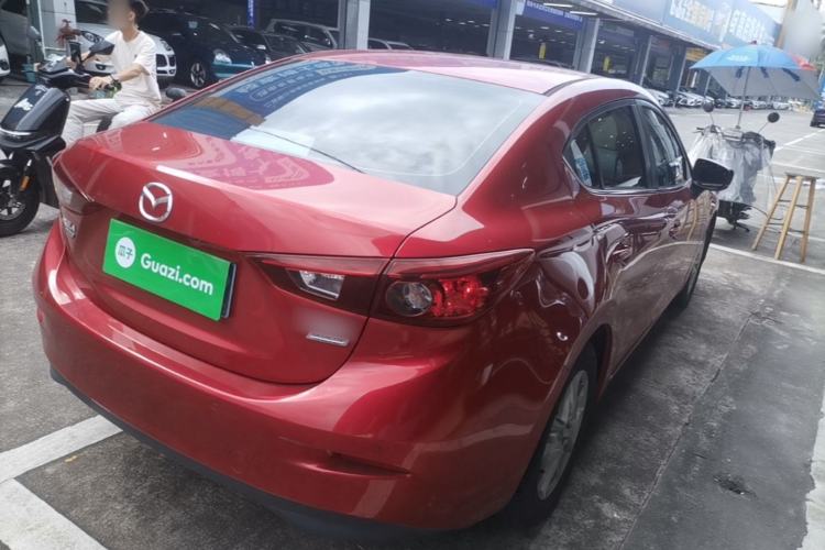 Used Mazda 3 Axela 2017 Sedan 1.5L Automatic Comfort Model Emission Standard China V Rear Right 45 Deg