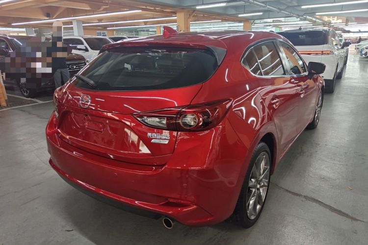 Used Mazda 3 Axela 2017 Hatchback 2.0L Automatic Luxury Model Emission Standard China V Rear Right 45 Deg