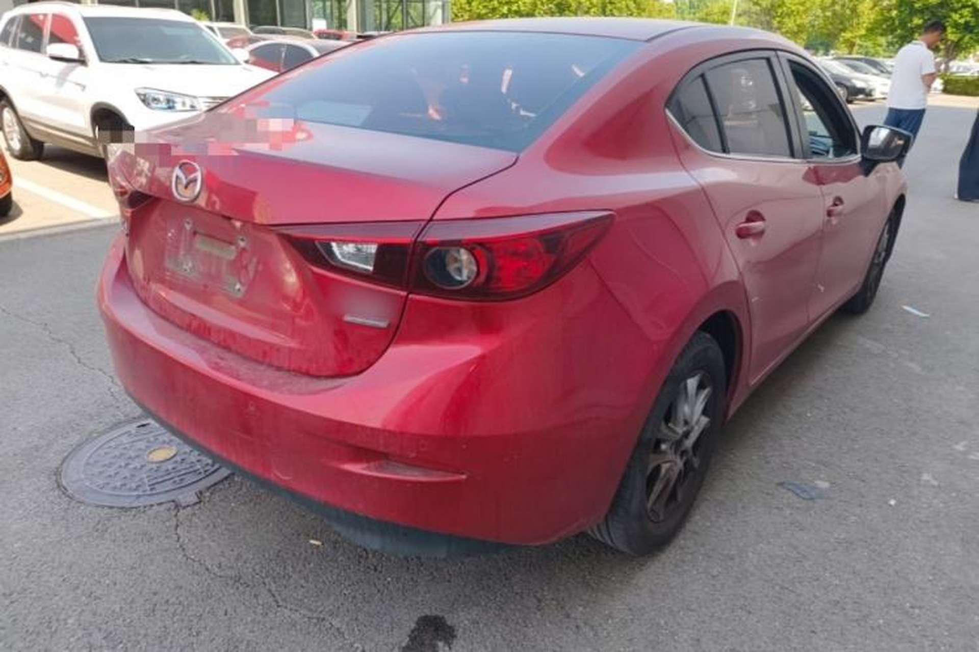 Used Mazda 3 Axela 2017 Sedan 1.5L Automatic Comfort Model Emission Standard China V Rear Right 45 Deg