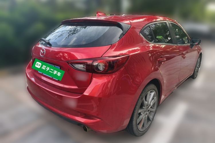 Used Mazda 3 Axela 2017 Hatchback 2.0L Automatic Luxury Model Emission Standard China V Rear Right 45 Deg