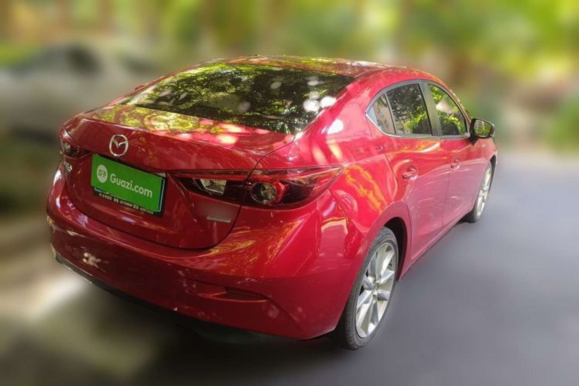 Used Mazda 3 Axela 2017 Sedan 2.0L Automatic Flagship Model China V Standard Rear Right 45 Deg