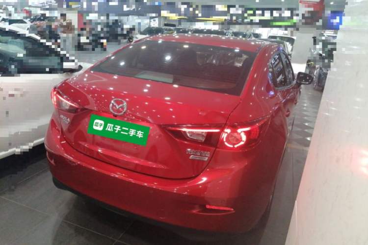 Used Mazda 3 Axela 2017 Sedan 1.5L Automatic Luxury Model Emission Standard China V Rear Right 45 Deg