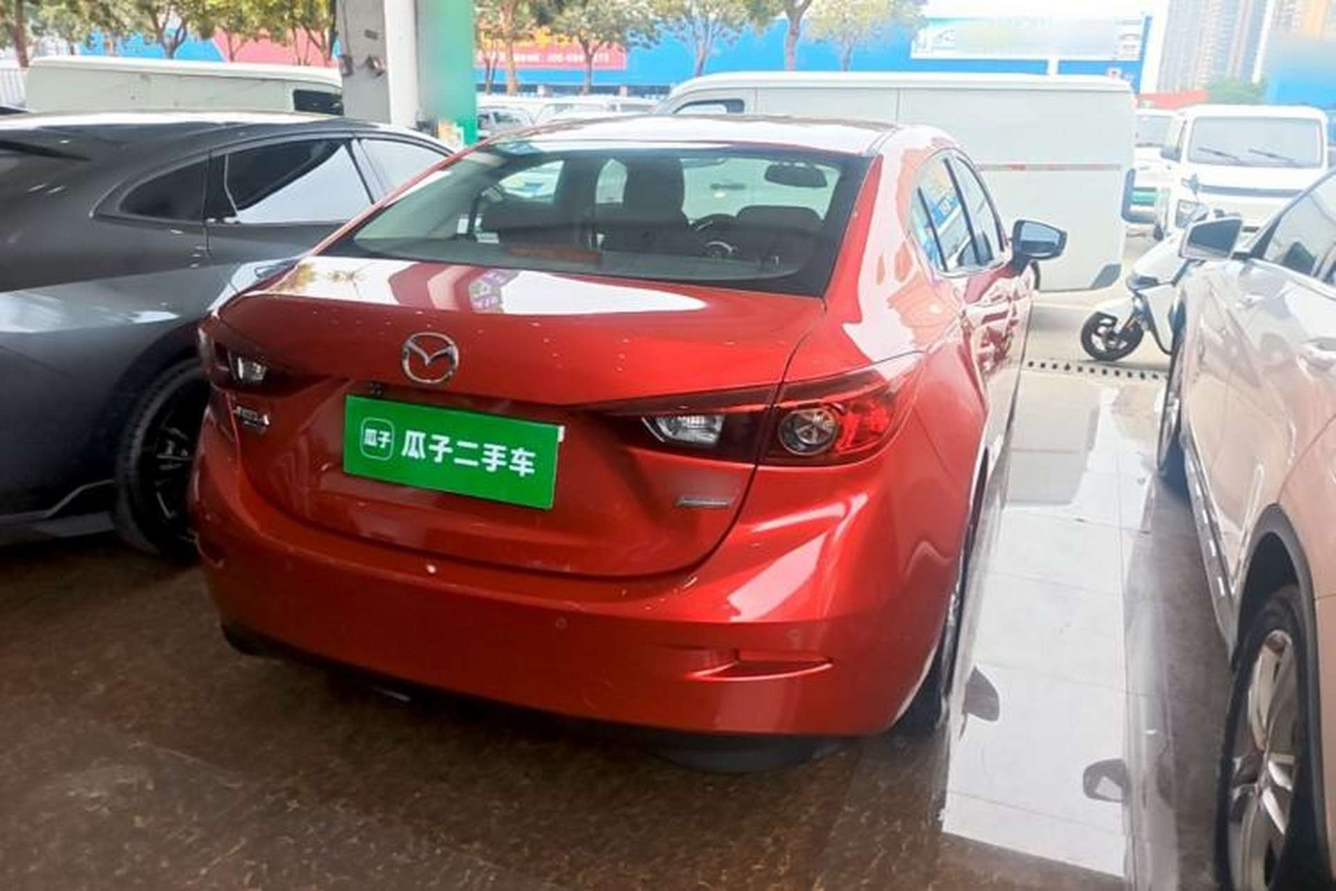 Used Mazda 3 Axela 2017 Sedan 1.5L Automatic Comfort Model Emission Standard China V Rear Right 45 Deg