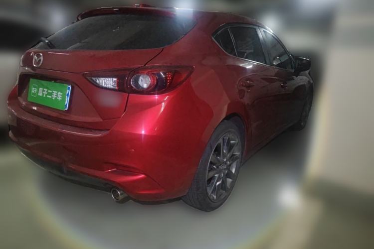 Used Mazda 3 Axela 2017 Hatchback 2.0L Automatic Luxury Model Emission Standard China V Rear Right 45 Deg