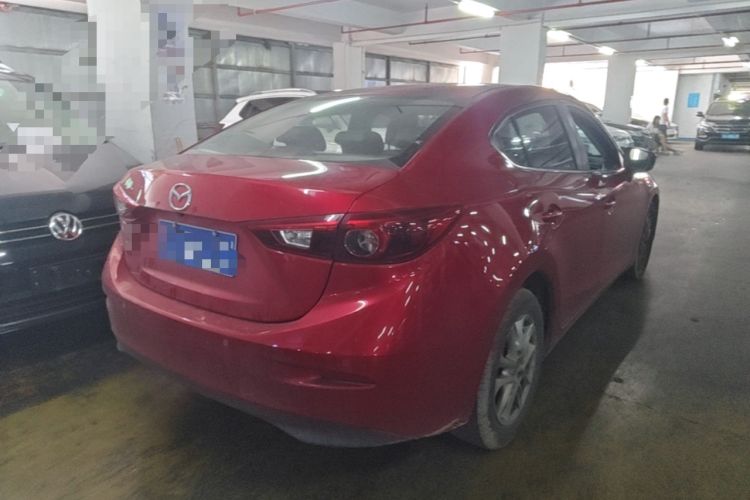 Used Mazda 3 Axela 2017 Sedan 1.5L Automatic Luxury Model Emission Standard China V Rear Right 45 Deg