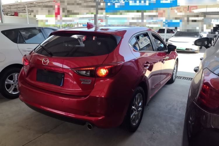Used Mazda 3 Axela 2017 Hatchback 1.5L Automatic Luxury Model Emission Standard China V Rear Right 45 Deg