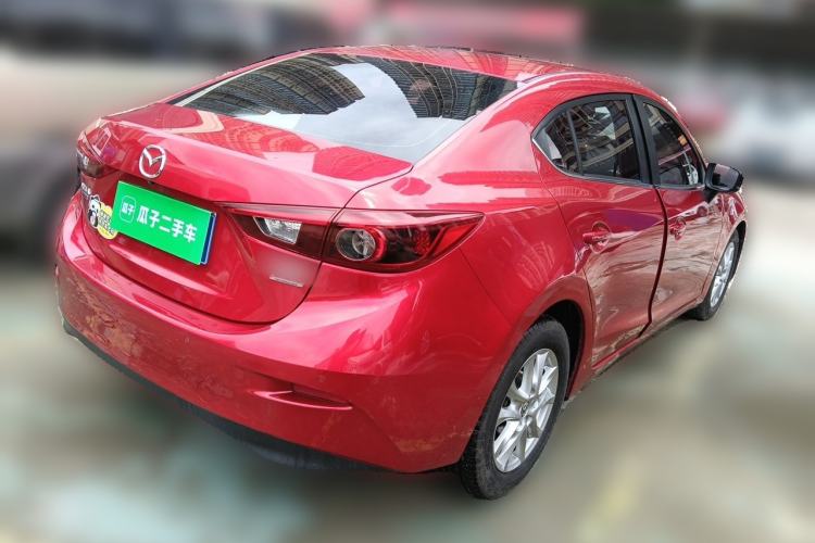Used Mazda 3 Axela 2017 Sedan 1.5L Automatic Luxury Model Emission Standard China V Rear Right 45 Deg