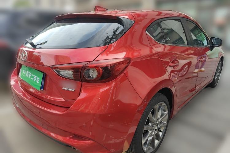 Used Mazda 3 Axela 2017 Hatchback 2.0L Automatic Luxury Model Emission Standard China V Rear Right 45 Deg