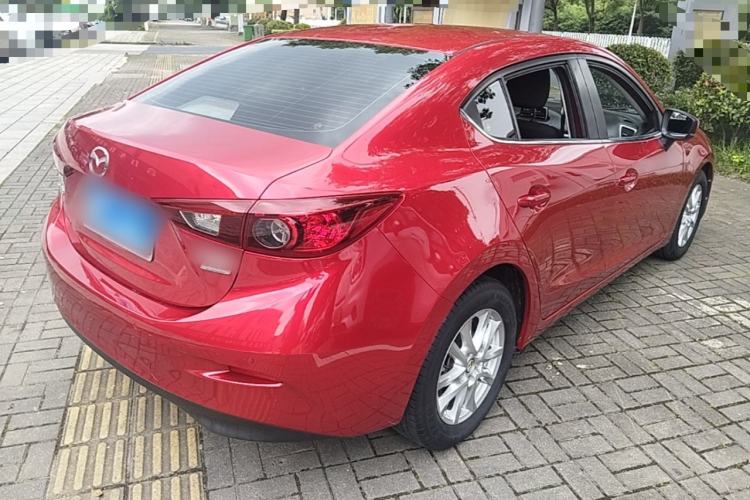Used Mazda 3 Axela 2017 Sedan 1.5L Manual Comfort Model Emission Standard China V Rear Right 45 Deg