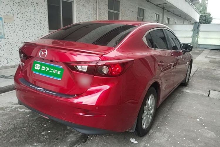 Used Mazda 3 Axela 2017 Sedan 1.5L Automatic Comfort Model Emission Standard China V Rear Right 45 Deg