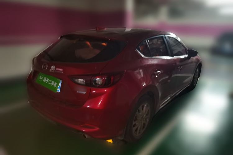 Used Mazda 3 Axela 2017 Hatchback 1.5L Automatic Luxury Model Emission Standard China V Rear Right 45 Deg