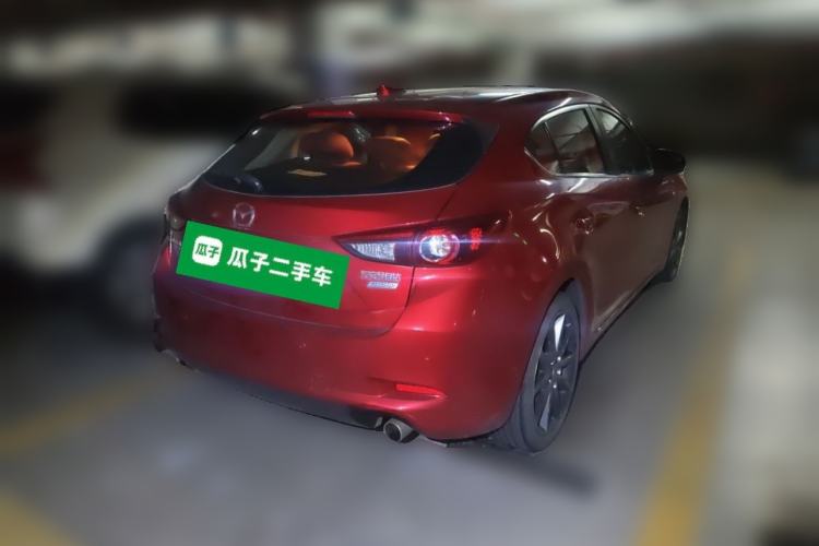 Used Mazda 3 Axela 2017 Hatchback 2.0L Automatic Sport Model China V Emission Standard Rear Right 45 Deg