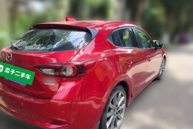 Used Mazda 3 Axela 2017 Hatchback 2.0L Automatic Sport Model China V Emission Standard Rear Right 45 Deg