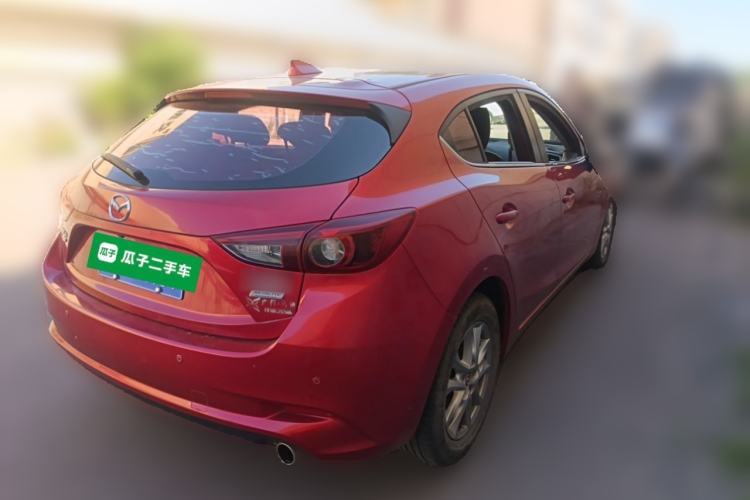 Used Mazda 3 Axela 2017 Hatchback 1.5L Automatic Luxury Model Emission Standard China V Rear Right 45 Deg