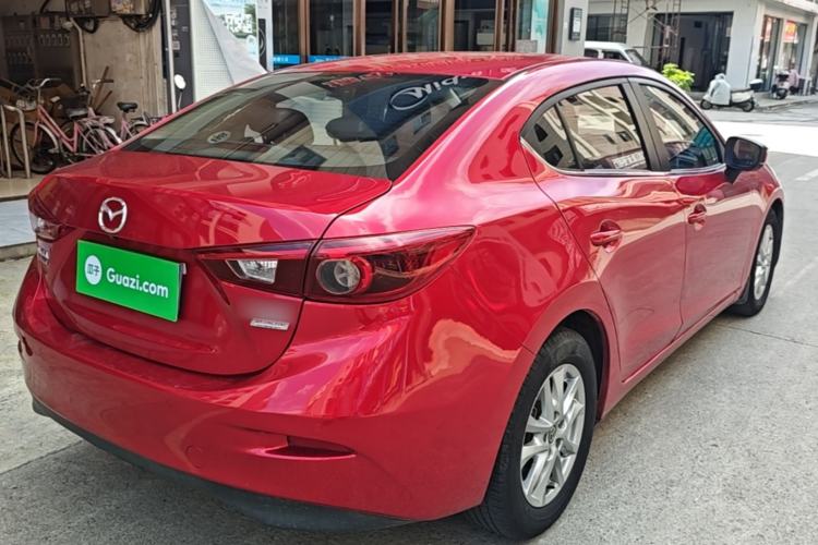 Used Mazda 3 Axela 2017 Sedan 1.5L Automatic Luxury Model Emission Standard China V Rear Right 45 Deg