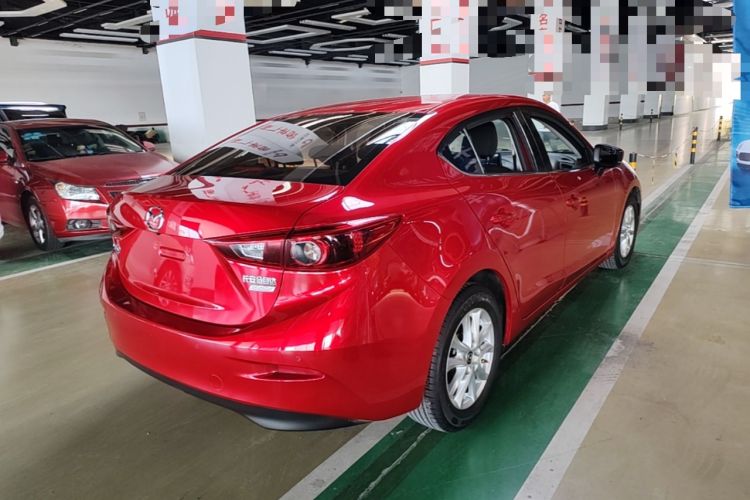 Used Mazda 3 Axela 2017 Sedan 1.5L Automatic Luxury Model Emission Standard China V Rear Right 45 Deg