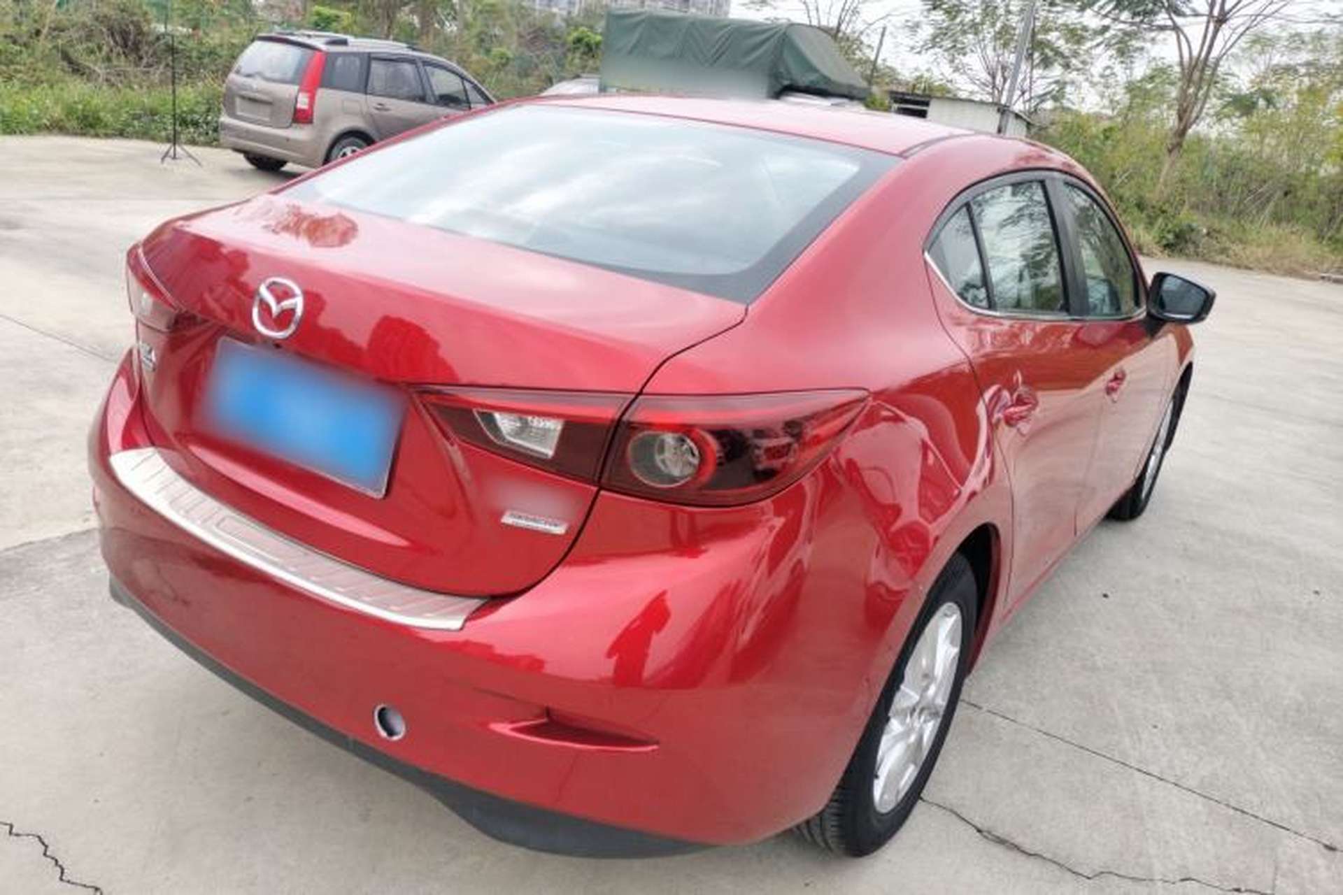Used Mazda 3 Axela 2017 Sedan 1.5L Manual Luxury Model Emission Standard China V Rear Right 45 Deg
