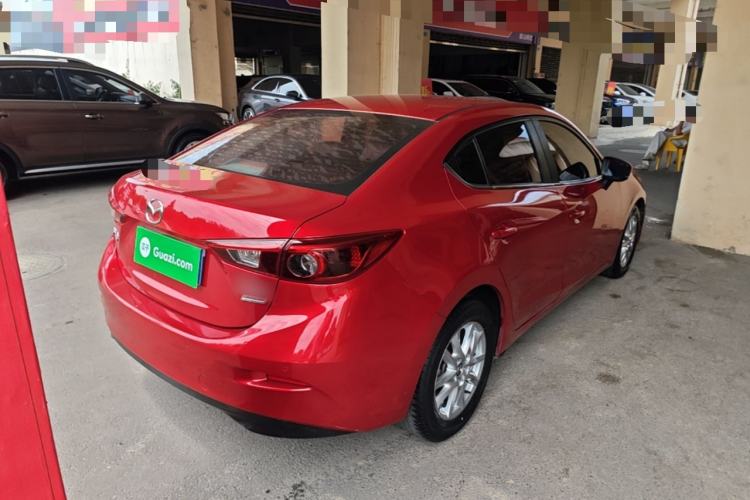 Used Mazda 3 Axela 2017 Sedan 1.5L Automatic Luxury Model Emission Standard China V Rear Right 45 Deg