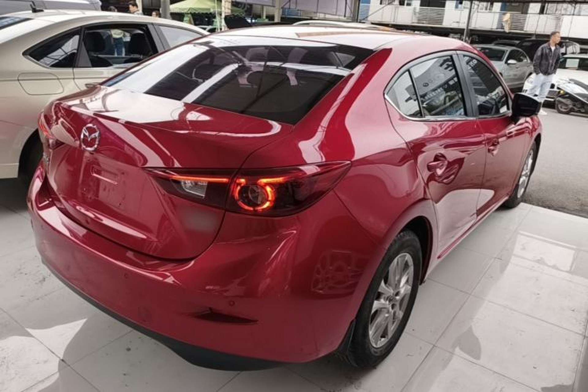 Used Mazda 3 Axela 2017 Sedan 1.5L Automatic Prestige Model China V Standard Rear Right 45 Deg