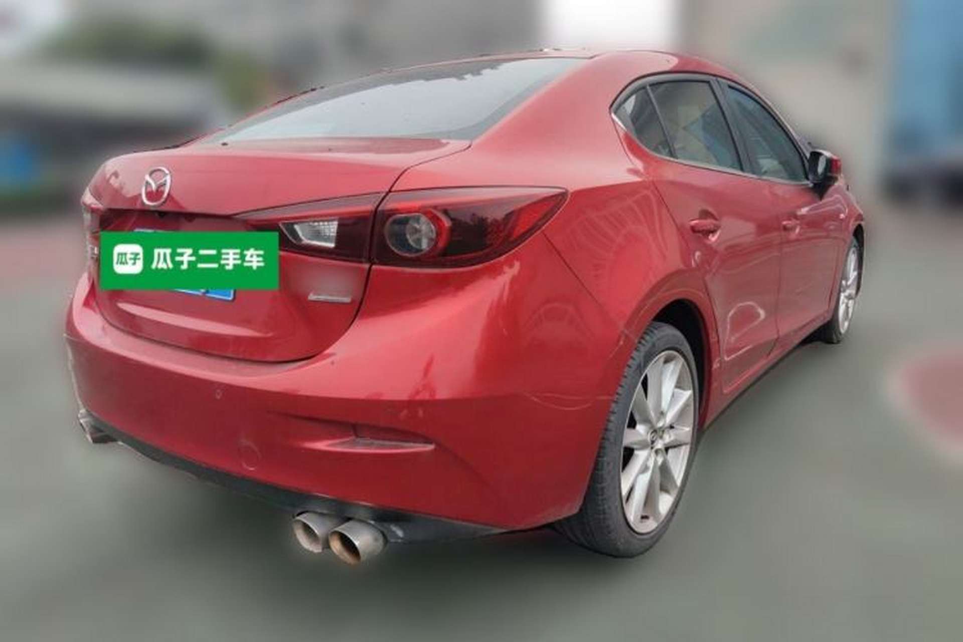 Used Mazda 3 Axela 2017 Sedan 2.0L Automatic Prestige Model China V Standard Rear Right 45 Deg