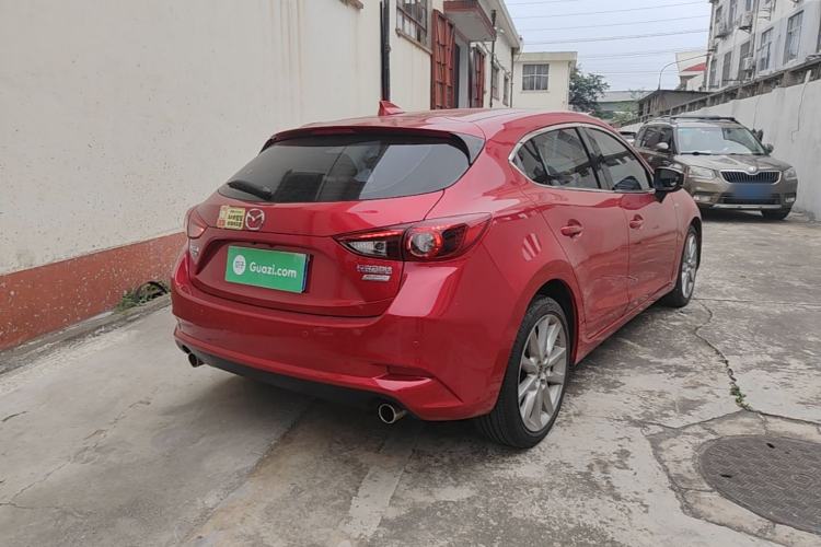 Used Mazda 3 Axela 2017 Hatchback 2.0L Automatic Sport Model China V Emission Standard Rear Right 45 Deg