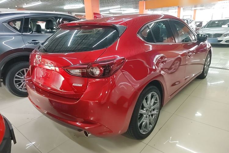 Used Mazda 3 Axela 2017 Hatchback 2.0L Automatic Sport Model China V Emission Standard Rear Right 45 Deg