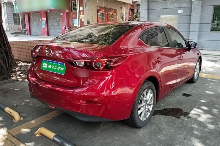 Used Mazda 3 Axela 2017 Sedan 1.5L Automatic Luxury Model Emission Standard China V Rear Right 45 Deg