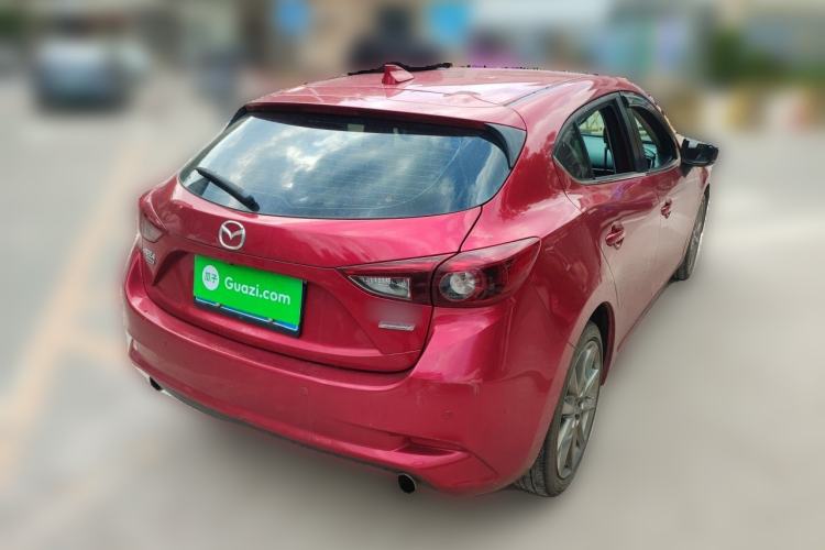 Used Mazda 3 Axela 2017 Hatchback 2.0L Automatic Sport Model China V Emission Standard Rear Right 45 Deg