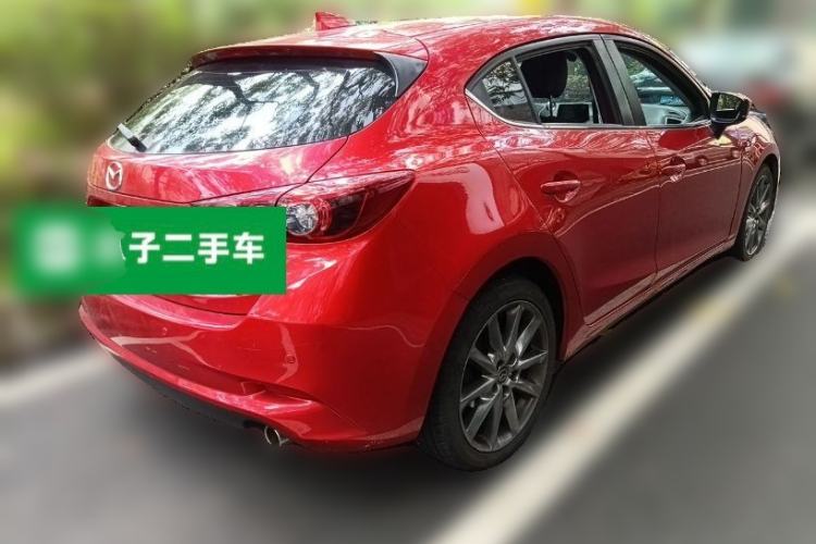 Used Mazda 3 Axela 2017 Hatchback 2.0L Automatic Sport Model China V Emission Standard Rear Right 45 Deg