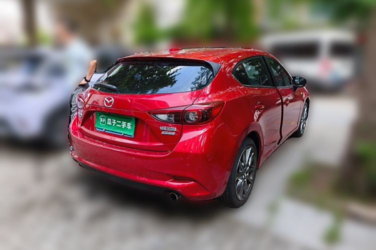 Used Mazda 3 Axela 2017 Hatchback 2.0L Automatic Sport Model China V Emission Standard Rear Right 45 Deg