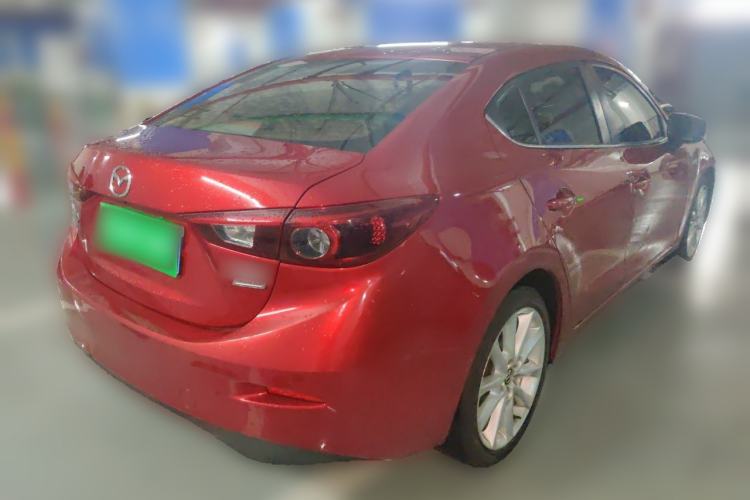 Used Mazda 3 Axela 2017 Sedan 2.0L Automatic Flagship Model China V Standard Rear Right 45 Deg