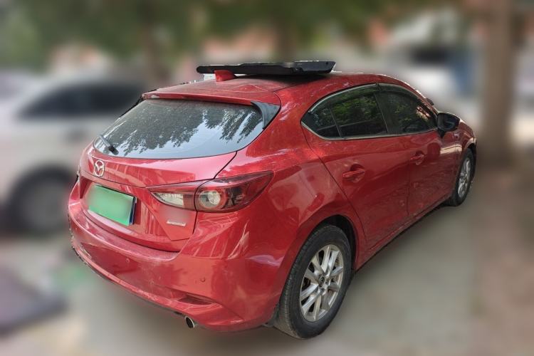 Used Mazda 3 Axela 2017 Hatchback 1.5L Automatic Luxury Model Emission Standard China V Rear Right 45 Deg