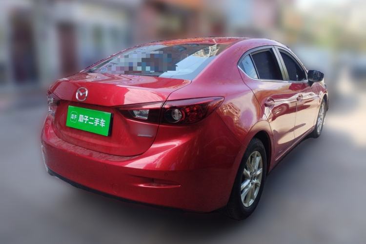 Used Mazda 3 Axela 2017 Sedan 1.5L Automatic Comfort Model Emission Standard China V Rear Right 45 Deg