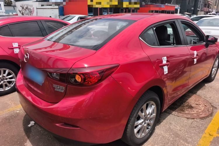 Used Mazda 3 Axela 2017 Sedan 1.5L Manual Comfort Model Emission Standard China V Rear Right 45 Deg