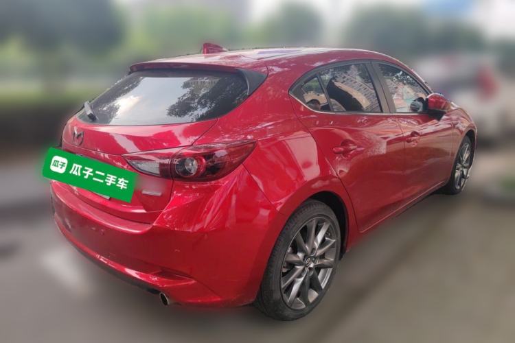 Used Mazda 3 Axela 2017 Hatchback 2.0L Automatic Luxury Model Emission Standard China V Rear Right 45 Deg