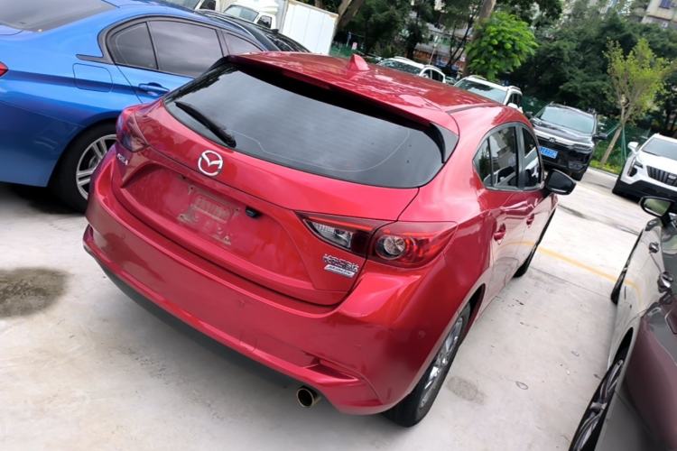 Used Mazda 3 Axela 2017 Hatchback 1.5L Automatic Comfort Model Emission Standard China V Rear Right 45 Deg