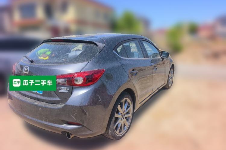 Used Mazda 3 Axela 2017 Hatchback 2.0L Automatic Sport Model China V Emission Standard Rear Right 45 Deg
