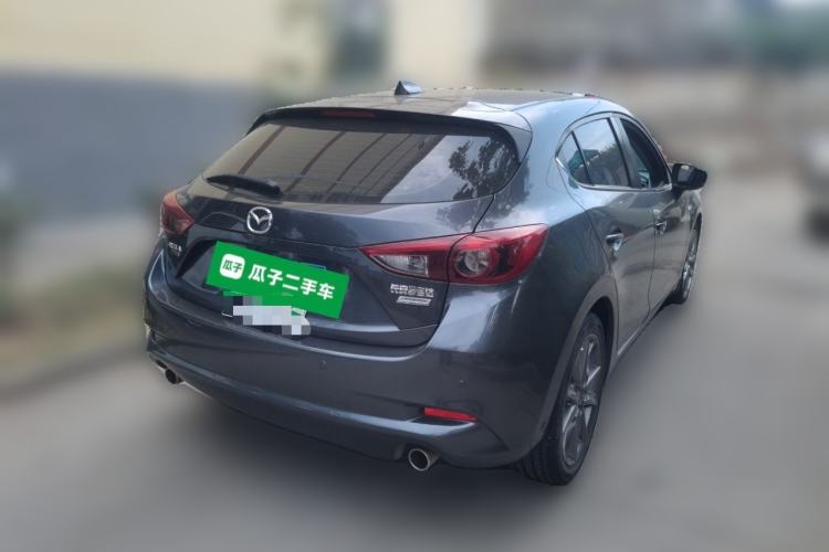 Used Mazda 3 Axela 2017 Hatchback 2.0L Automatic Luxury Model Emission Standard China V Rear Right 45 Deg