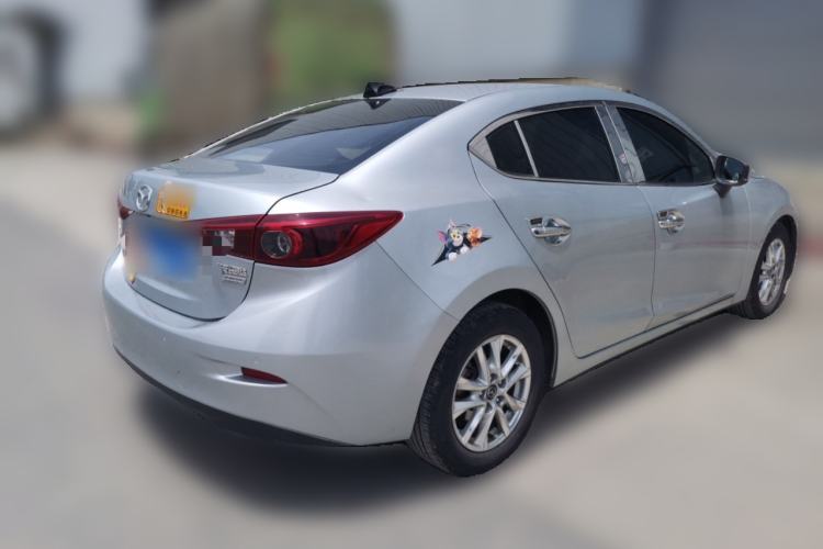 Used Mazda 3 Axela 2017 Sedan 1.5L Automatic Prestige Model China V Standard Rear Right 45 Deg