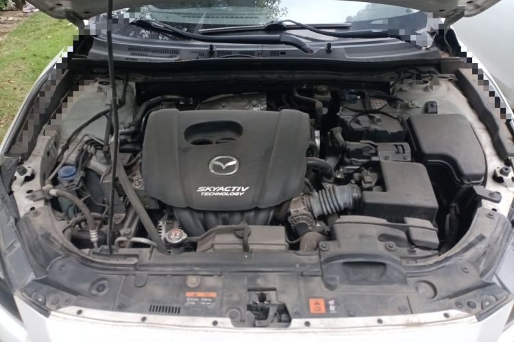 Used Mazda 3 Axela 2017 Sedan 1.5L Automatic Luxury Model Emission Standard China V Engine Bay
