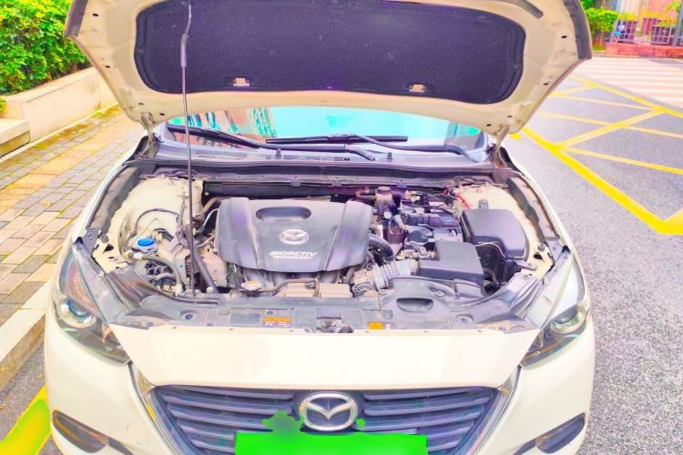 Used Mazda 3 Axela 2017 Sedan 1.5L Automatic Comfort Model China VI Standard Engine Bay
