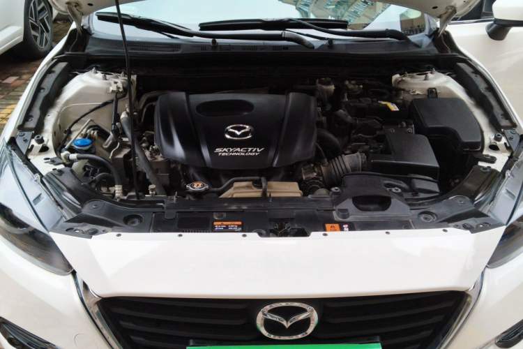Used Mazda 3 Axela 2017 Sedan 1.5L Automatic Luxury Model Emission Standard China V Engine Bay