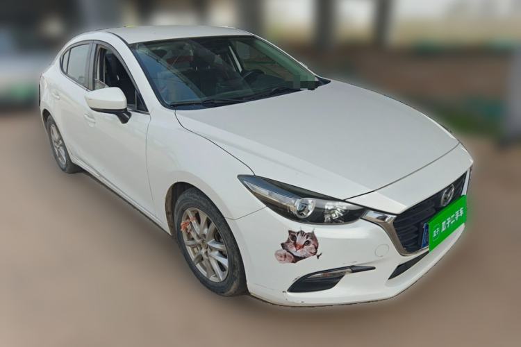 Used Mazda 3 Axela 2017 Sedan 1.5L Manual Comfort Model Emission Standard China V Front Right 45 Deg