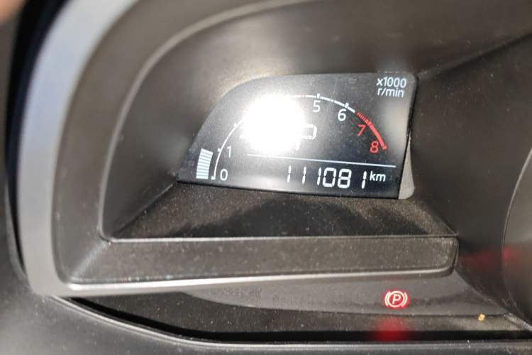 Used Mazda 3 Axela 2017 Sedan 1.5L Automatic Luxury Model Emission Standard China V Odometer Close Up